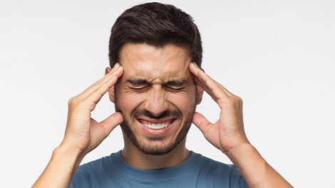 patient requiring headache treatment in Sacramento