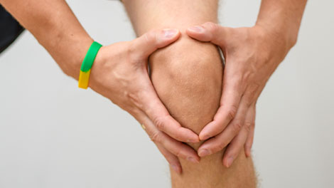 patient requiring jumper's knee treatment in Sacramento