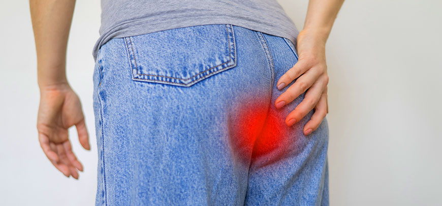 patient needing tailbone pain treatment in Sacramento