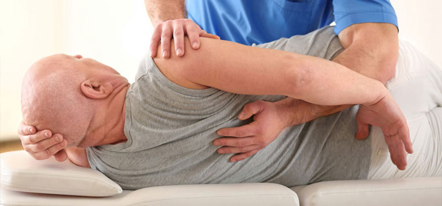 patient receiving chiropractic in Sacramento